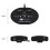 2X UHF Portable Wireless Headset/ Lavalier Lapel Microphone with Bodypack Transmitter and Receiver 1/4 Inch Output 4