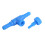40 Pieces Plastic Aquarium Fish Tank 2 Way Air Pump Control Valves, 7