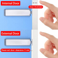 Riegel Drücken für Schränke 12 Pack Drücken Sie Um zu öffnen Cabinet Hardware Push Press
