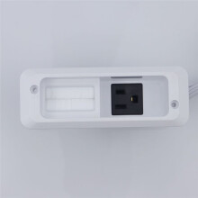 In Wall Cable Management Kit for TV & Soundbar-Cord Concealer & Power Kit - Powers Devices & Hides All Cables US Plug