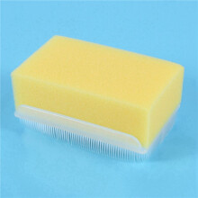 Baby Bath Sponge (24 Pieces) Soft Foam Washer with Cradle Cap Brush Body,Hair and Scalp Clean Gentle Baby Sensory Brush