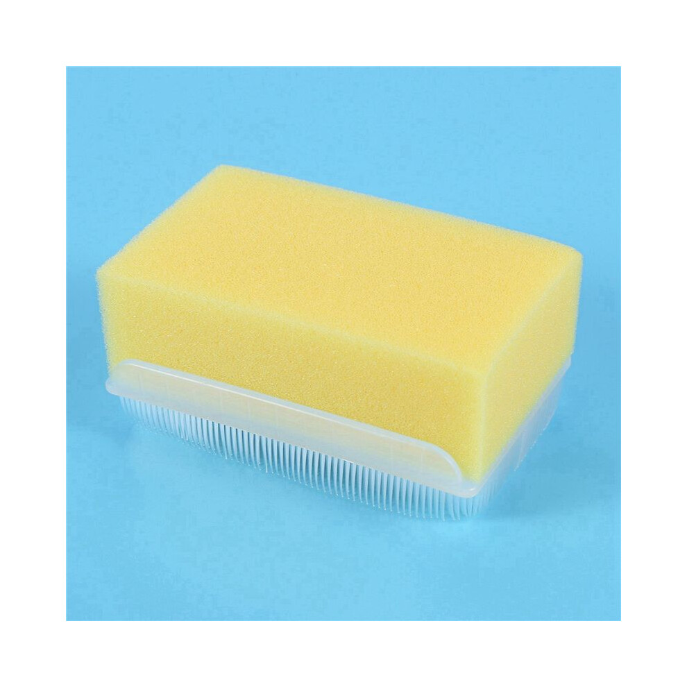 Baby Bath Sponge (24 Pieces) Soft Foam Washer with Cradle Cap Brush Body,Hair and Scalp Clean Gentle Baby Sensory Brush