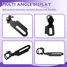 Clip de Alimentación de Placa de Matrícula de Motocicleta Clip de Antena de Radio de Vehículo de Acero Inoxidable Soporte de Base de Antena de