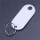 White Portable Plastic Key Fob Key Tag ID Labels 200 Pieces 2