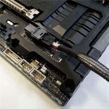 4X Built-in 12G SAS HD to U.2 / SFF-8643 to SFF-8639 Cable 0.5M with 15-Pin Power Supply, Suitable for U.2 SSD