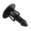 7mm Hole Plastic Rivets Fastener Auto Car  Bumper Push Clips 200 Pcs 6