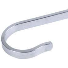 4X Stainless Steel S Shape Hooks Powerful Kitchen Hanger Clasp Rack Clothes Holder, 19X19mm
