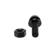 300Pcs M2 M2.5 M3 M4 M5 Nylon Hex Screw Bolt Nut Standoff Spacer Assortment Kit Black
