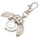 2X Double Open Owl Key Ring Pocket Watch 4