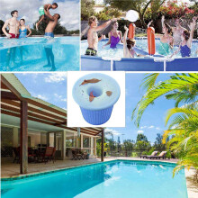 30Pcs Pool Skimmer Socks Skimmer Basket Filter Pool Filter Saver Socks, Swimming Pool Skimmer Socks for Filtering Leaves
