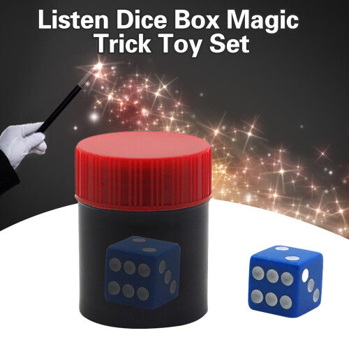 NonElectric Magic Trick Talking Dice Set with Smooth Edge Plastic Box, Ready to Use 2