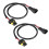 2pcs 9005 9006 Sockets Wire Harness Headlight Fog Light Conversion Adapter 2