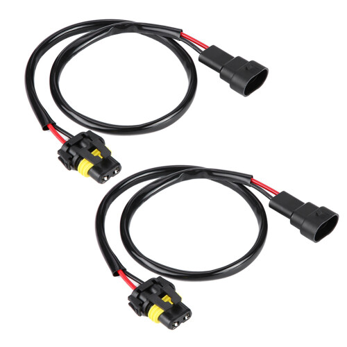 2pcs 9005 9006 Sockets Wire Harness Headlight Fog Light Conversion Adapter 1