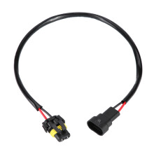 2pcs 9005 9006 Sockets Wire Harness Headlight Fog Light Conversion Adapter