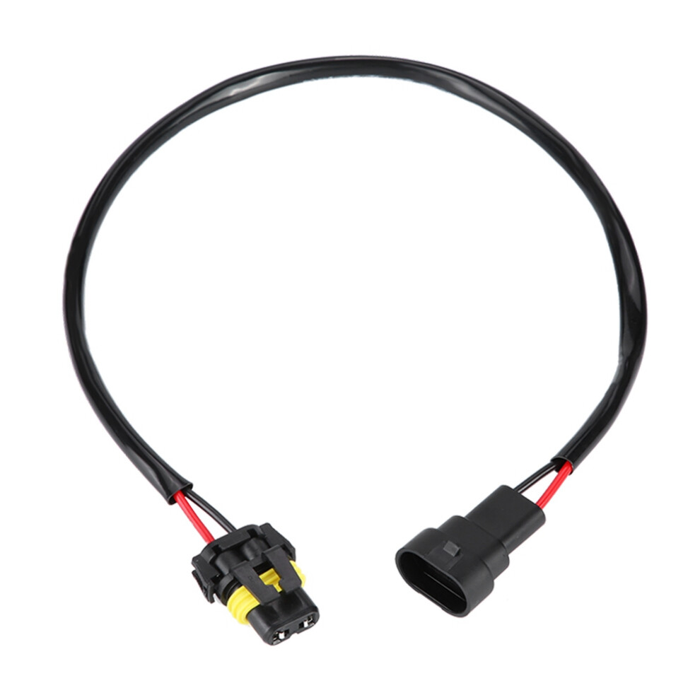 2Pcs 9005 9006 Sockets Wire Harness Head Fog Conversion Adapter Light 7681393263475