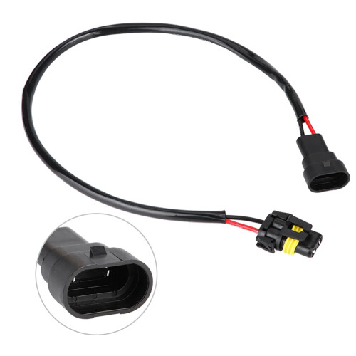 2pcs 9005 9006 Sockets Wire Harness Headlight Fog Light Conversion Adapter 2