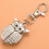 3X Double Open Owl Key Ring Pocket Watch 9