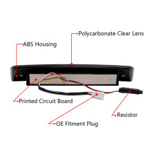 2X Car LED Smoke Third Brake Cargo Light Fit for RAM 1500 2500 3500 2009-2018