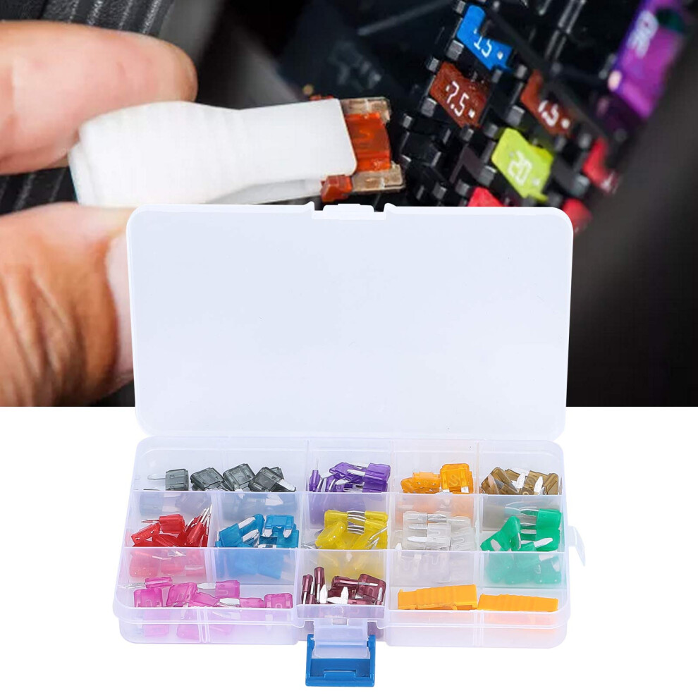 110Pcs Zinc Alloy Mini Blade Fusible Car Assortment 2A-40A 4671388968921