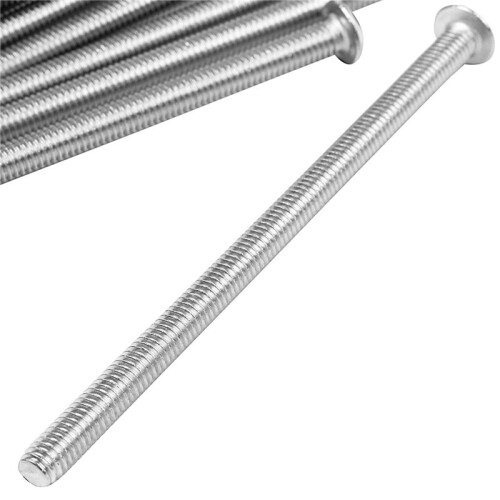 Stainless Steel Button  Screw, Hex Socket Bolts Type:M4 / 4mm Bolt Size:M4 x 75mm Your Pack Quantity:30 1
