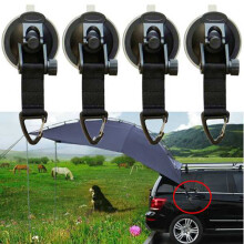 24Pcs Suction Cup Anchor Securing Hook Tie Down,Camping Tarp As Car Side Awning, Pool Tarps Tents Securing Hook
