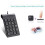 2X  USB Wired Numeric Keypad Numpad 18 Keys Digital Keyboard for Accounting Teller Laptop Windows Android (Black) 4