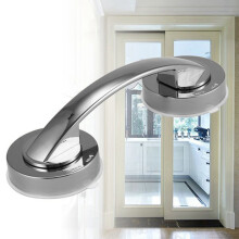2X Vacuum Sucker Suction Cup Handrail Bathroom Super Grip Safety Grab Bar Handle for Glass Door Bathroom Elder