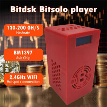 Bitdsk Solo Miner 150-200Gh/S Mining Power BM1397 Asic Chip BTC Miners Cryptos Miner Mining Device UK Plug