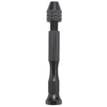 2Pcs Aluminum Hand Drill with Keyless Chuck +20X Twist Drills Rotary Tools