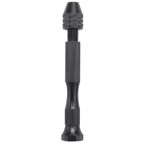 2Pcs   Aluminum Hand Drill with Keyless Chuck +20X Twist Drills Rotary Tools
