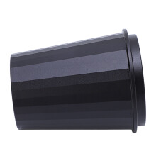 51mm Aviation Aluminum Coffee Dosing Cup - Black, 68mm Height