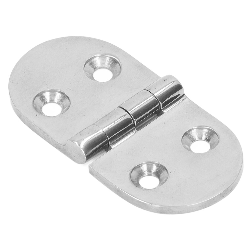 316 Stainless Steel Nautical Door Hinge 38X76mm, Silver, 4 Pack 5091388969596