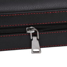 Durable Leather Travel Humidor for 4 Cigars