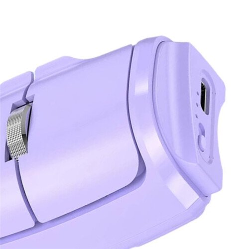 Wireless Mouse - Compact Ring Mouse with Dual-Mode 2.4G+Bt Mice Compatible with Multiple Systems Horizontal and 2