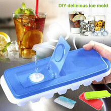 Detachable Lid Ice Cube Tray - Spill-Resistant