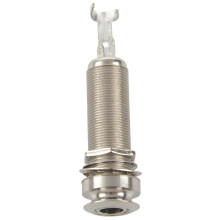 20 Stuecke Gitarre Tonabnemer Endpin Ausgang Buchse Nickel Band Sperren Chrom