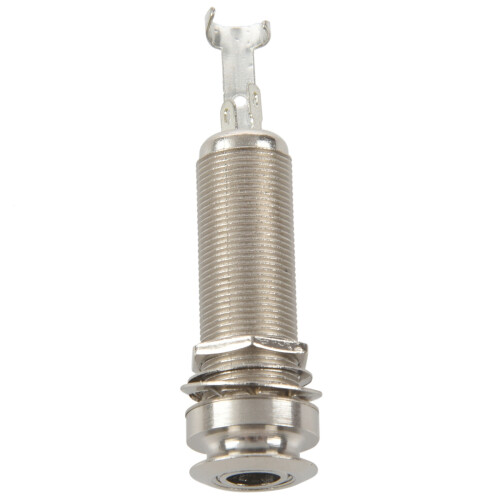20PCS Guitar Pickup Endpin Output Jack Nickel Strap Lock Chrome