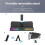 For PS5 Handheld Charging Single Base Charging Portable Stand with RGB Light for PS5 Portal Console Black 4