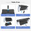 For PS5 Handheld Charging Single Base Charging Portable Stand with RGB Light for PS5 Portal Console Black 6
