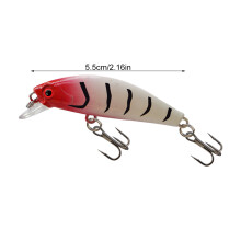 (A) Glow Minnow Lure Set for Night Fishing