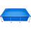 AVENLI Rectangular Above-Ground Swimming Pool 2.58 x 1.79 x 0.66 m 10