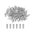300Pcs Cable End Brake Cable Cap, Aluminum Mountain Bicycle Brake Cable Cap End Tips Crimp 2