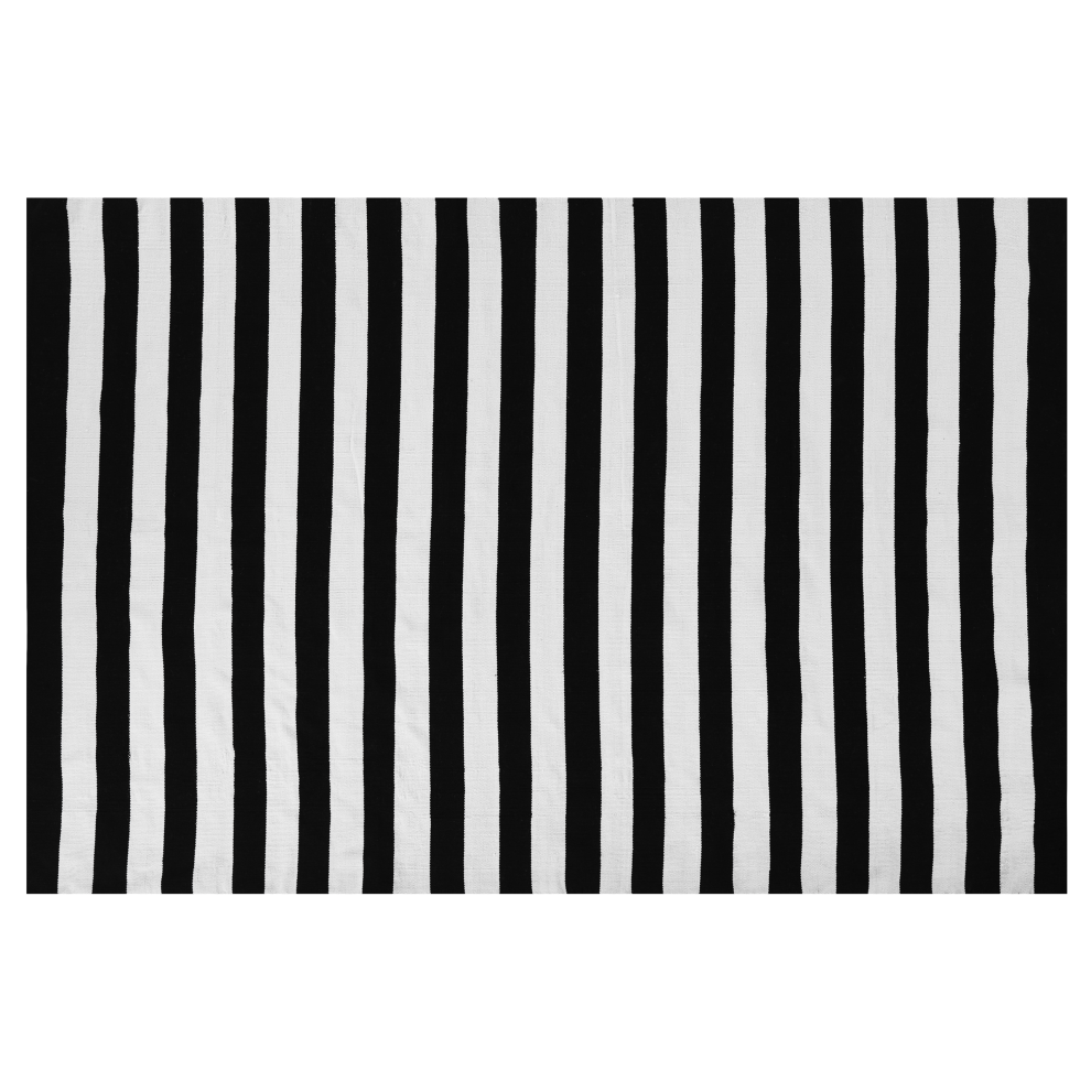 Outdoor Rug TAVAS Black/ White 140 x 200 cm