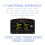 Multi-Function Race Dash Panels OLED Display Dashboard OBDll  Connection 11000RPM Racing Gauge 4