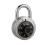 2X Master Coded Lock 50mm with Round Fixed Dial Combination Padlock 3