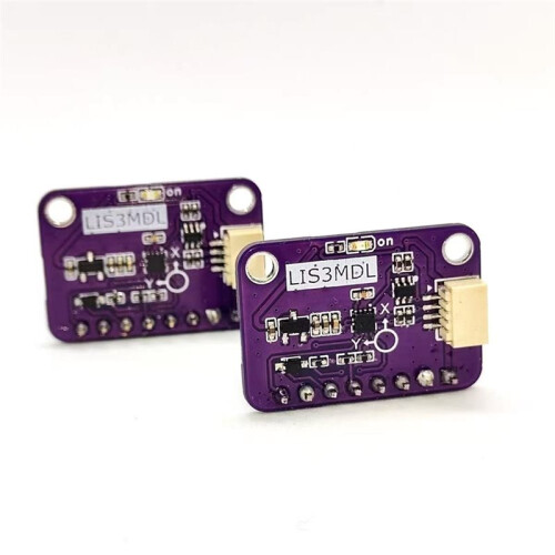 LIS3MDL Module Three-Axis Magnetic Sensor Module Electronic Compass Compatible STEMMA QT IIC 1