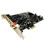 5.1 Sound Card PCI Express PCI-E Built-in Double Output Interface for PC Window XP/7/8/10 1