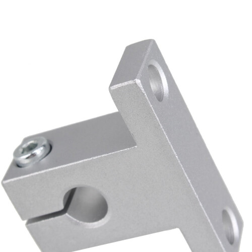 2X Horizontal 8mm Dia Linear Motion  Bearing Slide Bushing 200mm Linear Shaft Optical Axis with Rod Rail Support Set 2
