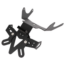 Motorcycle License Plate Bracket with 3 LED for CB650R CBR650R 2021+