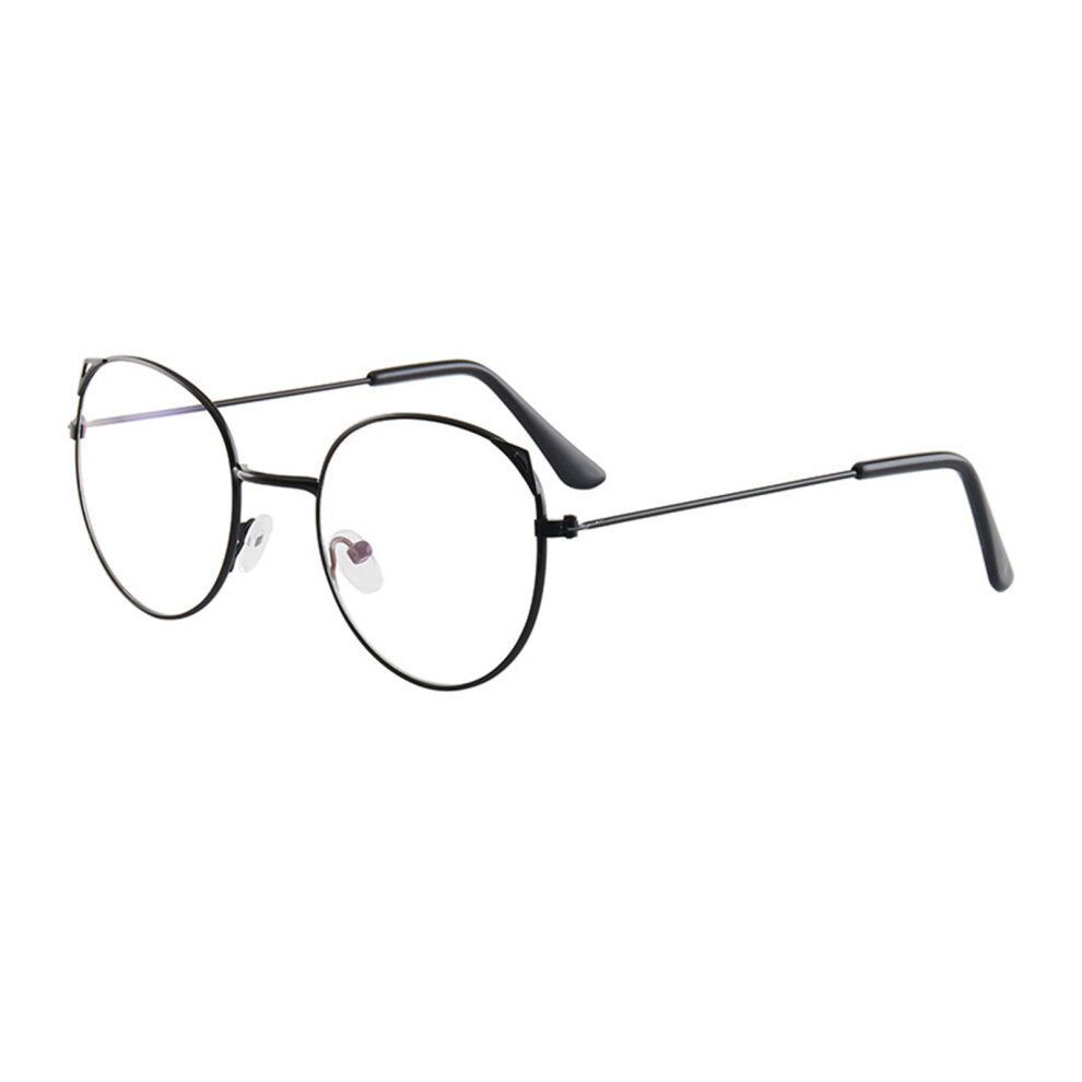 Roc-Electron (Black-Chameleon) Blue Light Blocking Glasses Anti Eyestrain Unisex Circle Eyewear